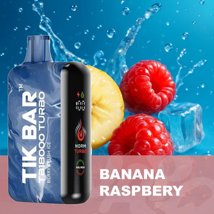 Tik Bar Banana Raspberry Ice