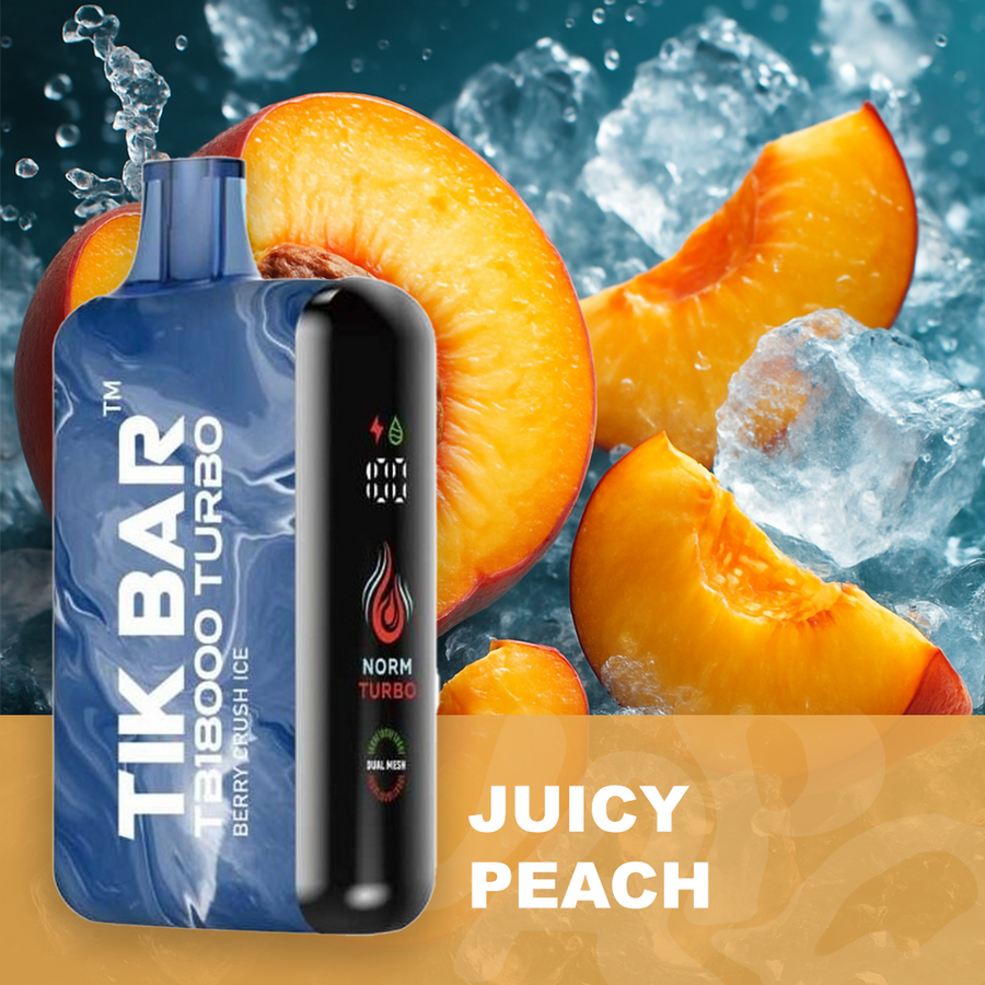 Tik Bar Juicy Peach Ice