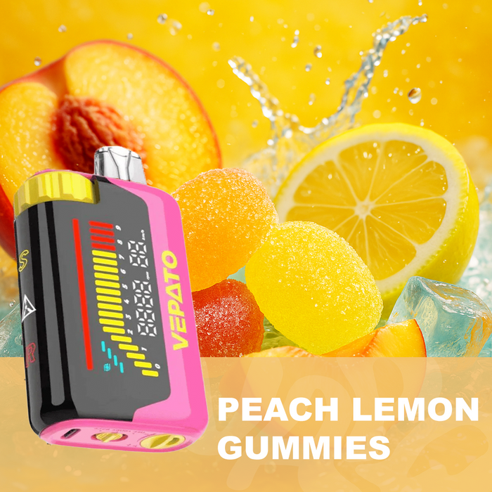 Vepato Peach Lemon Gummies